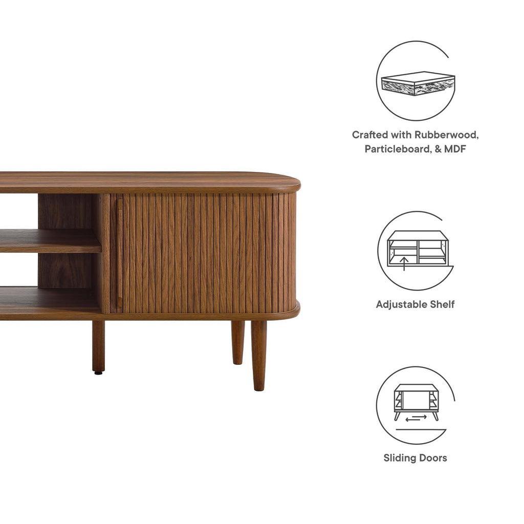 Modway Contour 63" Wood TV Stand FredCo