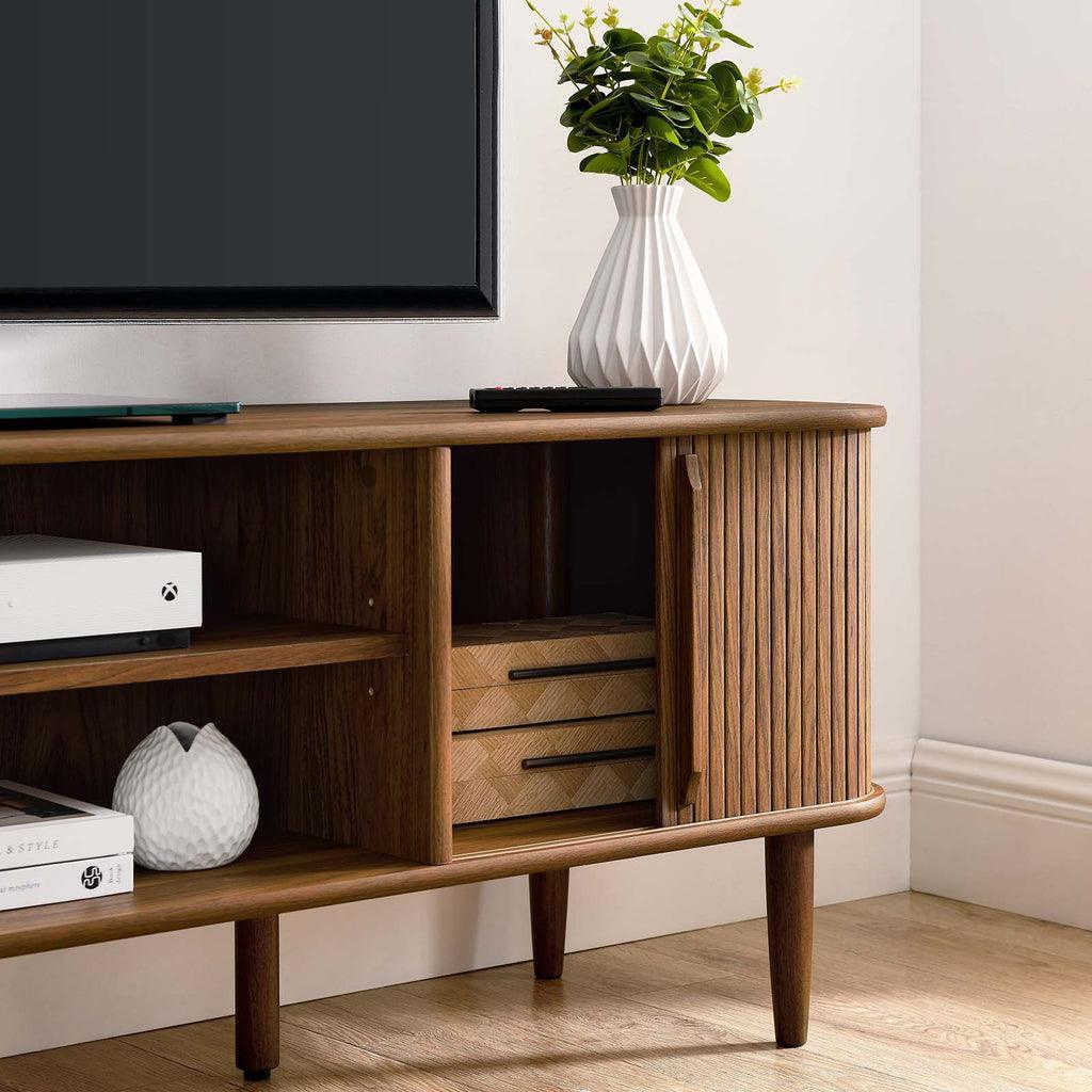 Modway Contour 63" Wood TV Stand FredCo