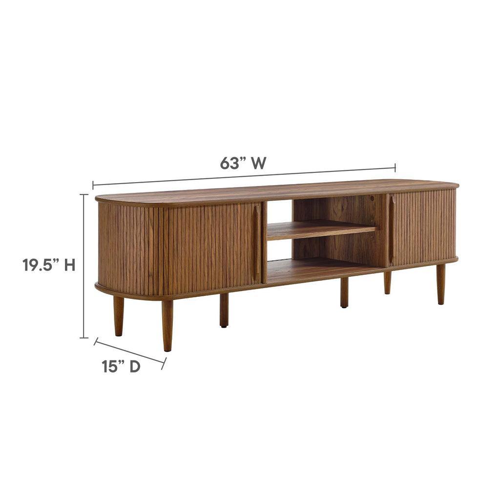 Modway Contour 63" Wood TV Stand FredCo