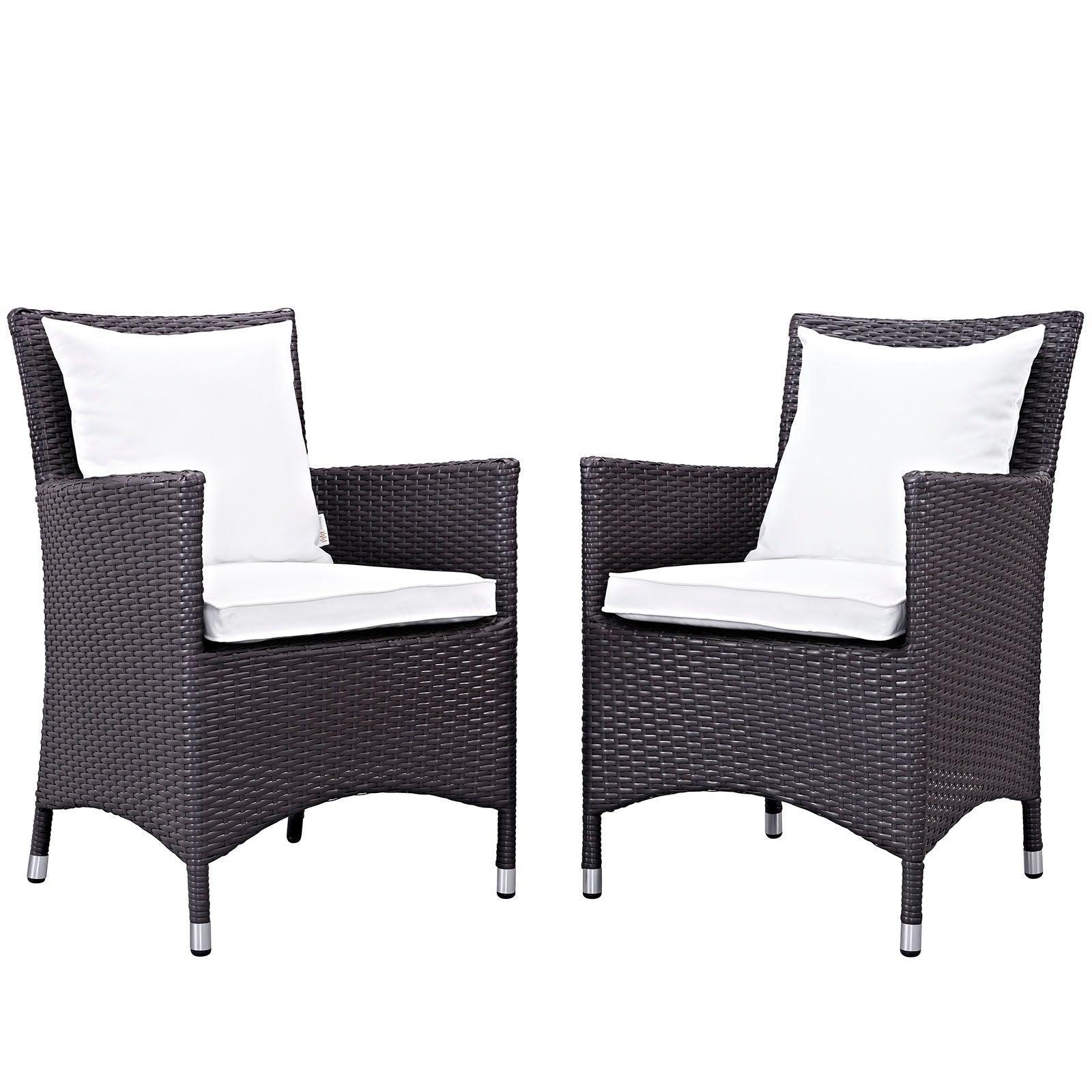 Modway Convene 2 Piece Outdoor Patio Dining Set FredCo