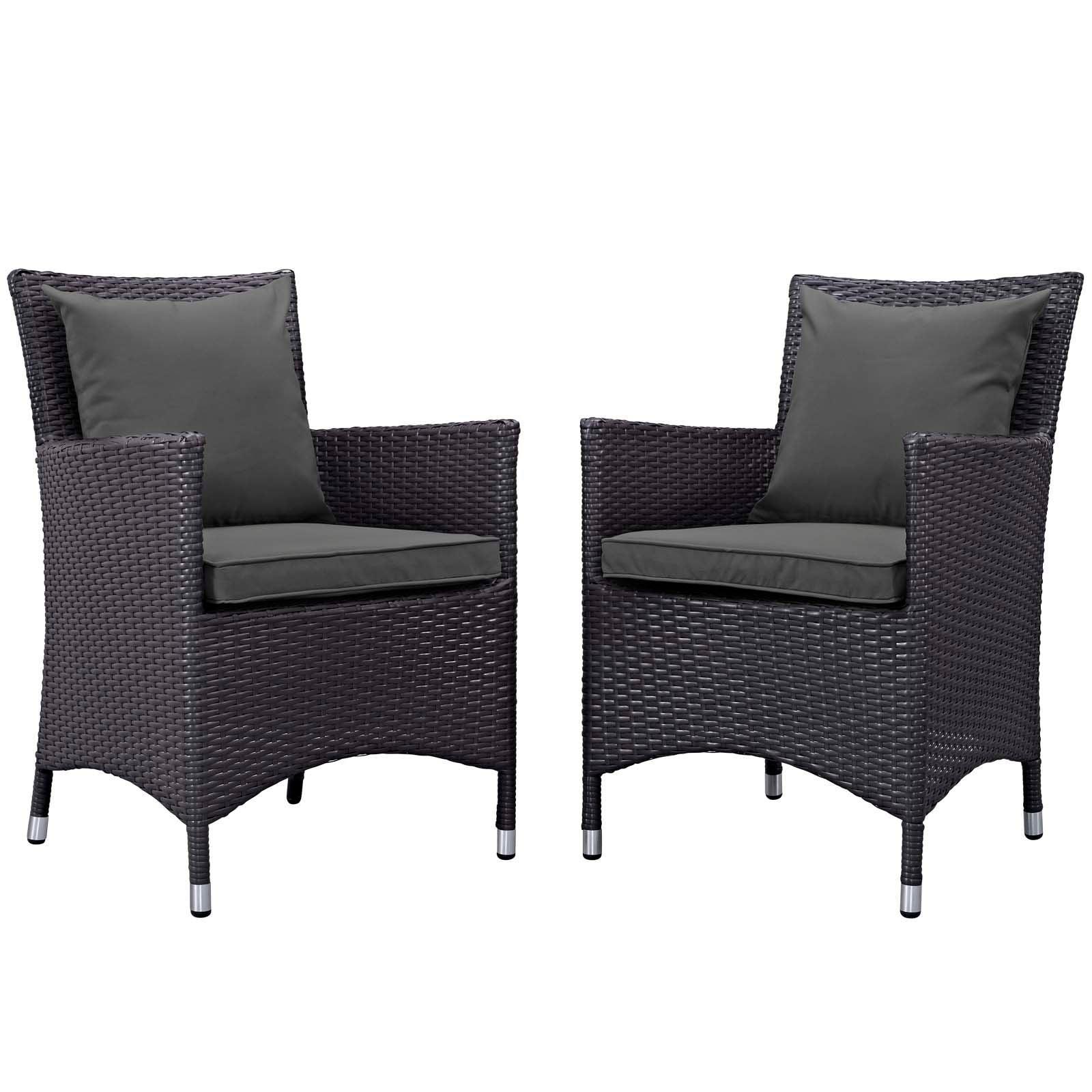 Modway Convene 2 Piece Outdoor Patio Dining Set FredCo