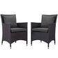 Modway Convene 2 Piece Outdoor Patio Dining Set FredCo