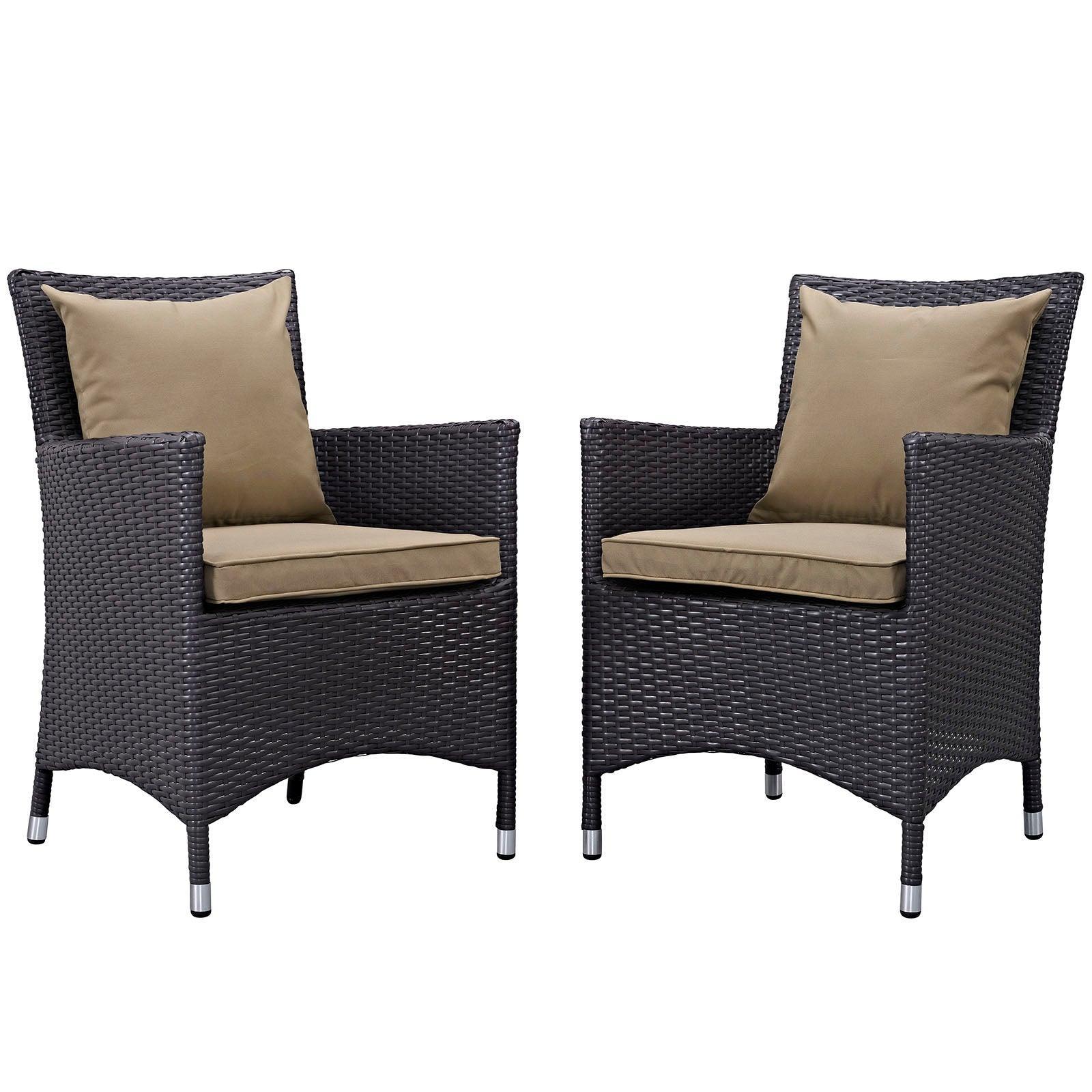 Modway Convene 2 Piece Outdoor Patio Dining Set FredCo