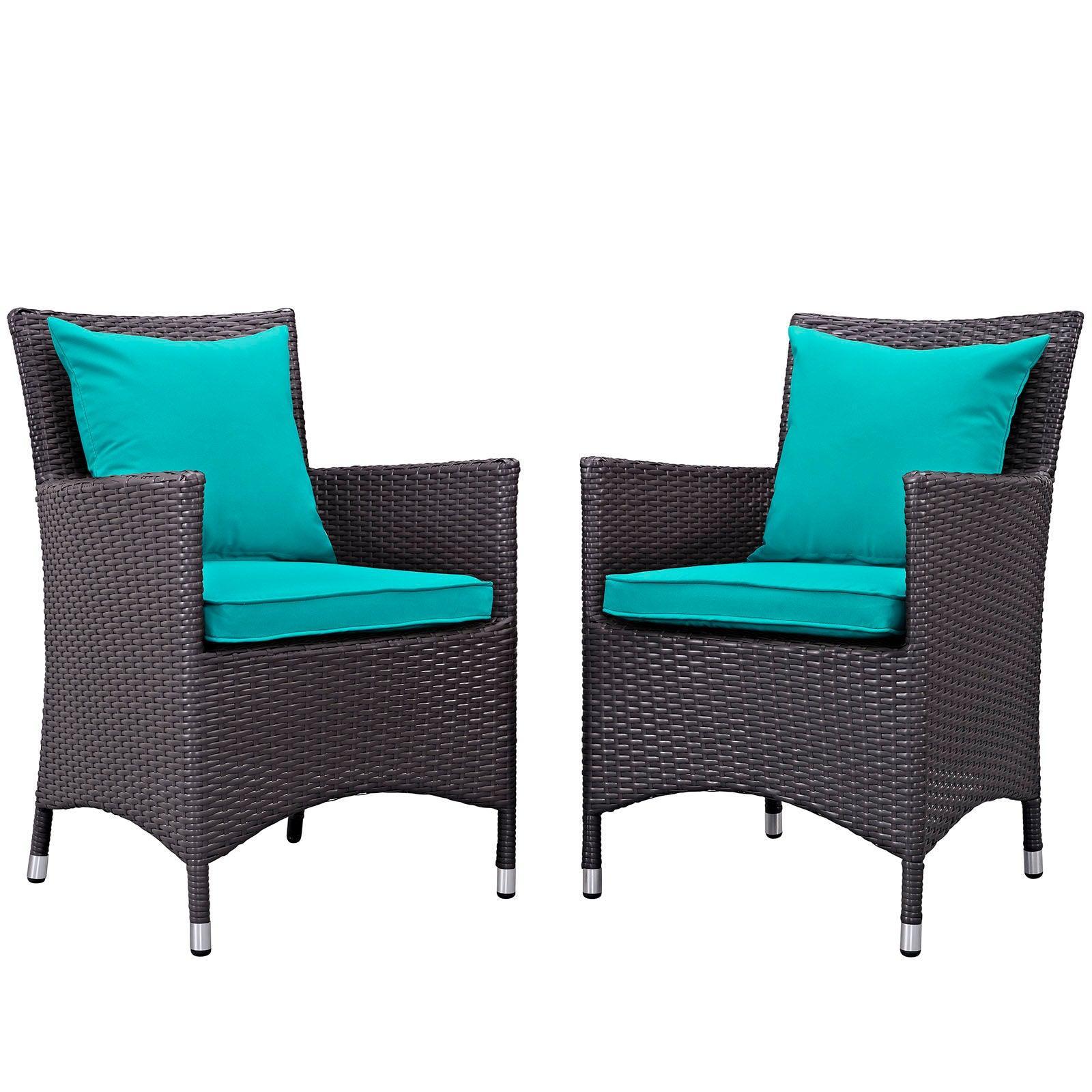 Modway Convene 2 Piece Outdoor Patio Dining Set FredCo