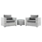 Modway Convene 3-Piece Outdoor Patio Set FredCo