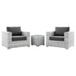 Modway Convene 3-Piece Outdoor Patio Set FredCo