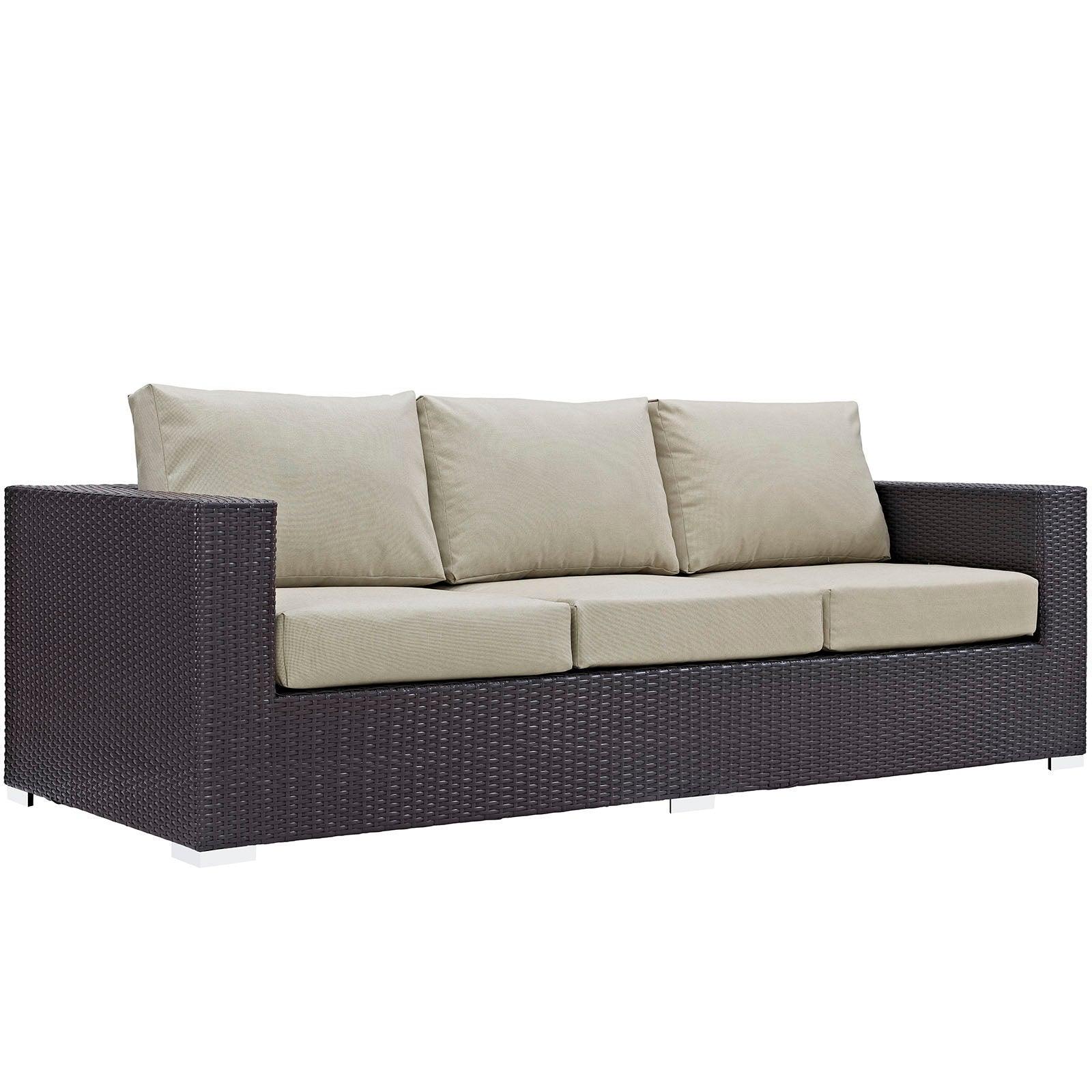 Modway Convene 3 Piece Outdoor Patio Sofa Set, EEI-2178 FredCo