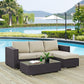 Modway Convene 3 Piece Outdoor Patio Sofa Set, EEI-2178 FredCo