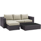 Modway Convene 3 Piece Outdoor Patio Sofa Set, EEI-2178 FredCo