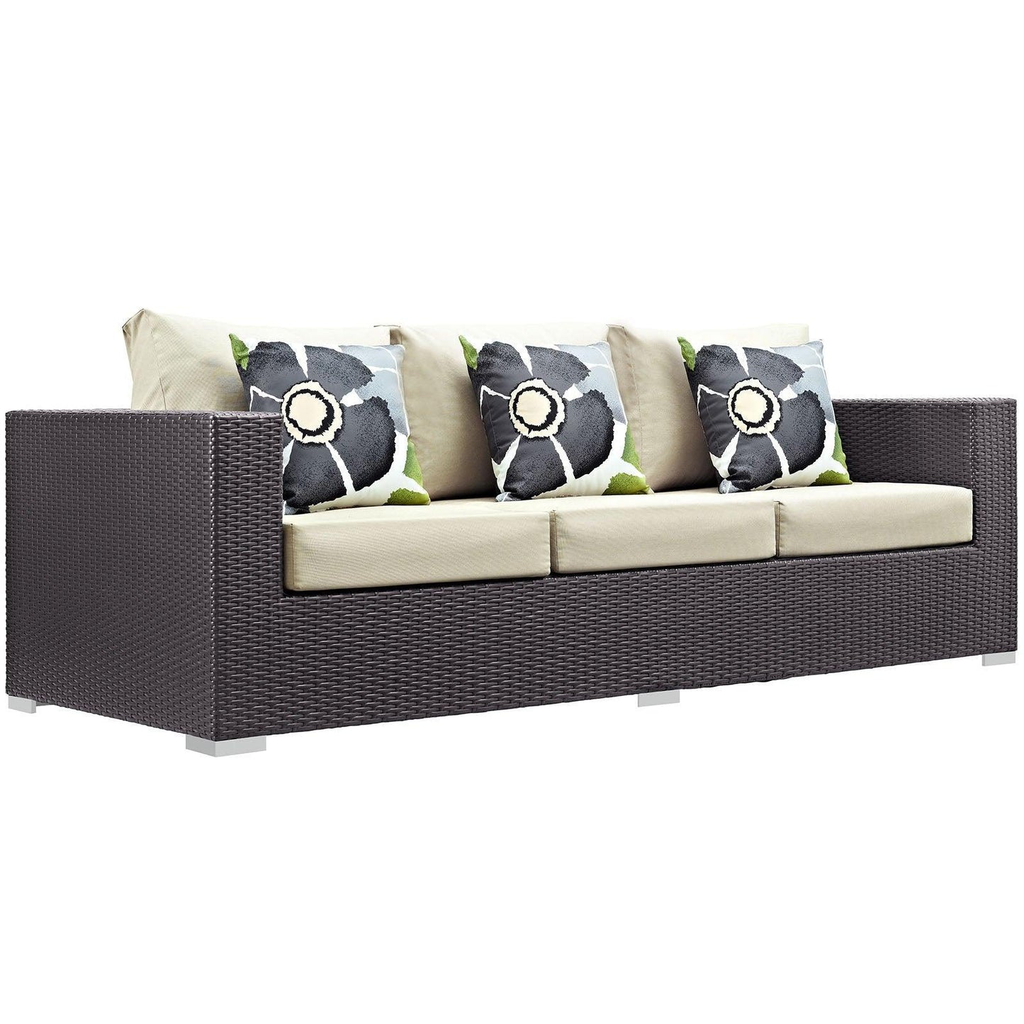 Modway Convene 3 Piece Outdoor Patio Sofa Set, EEI-2364 FredCo