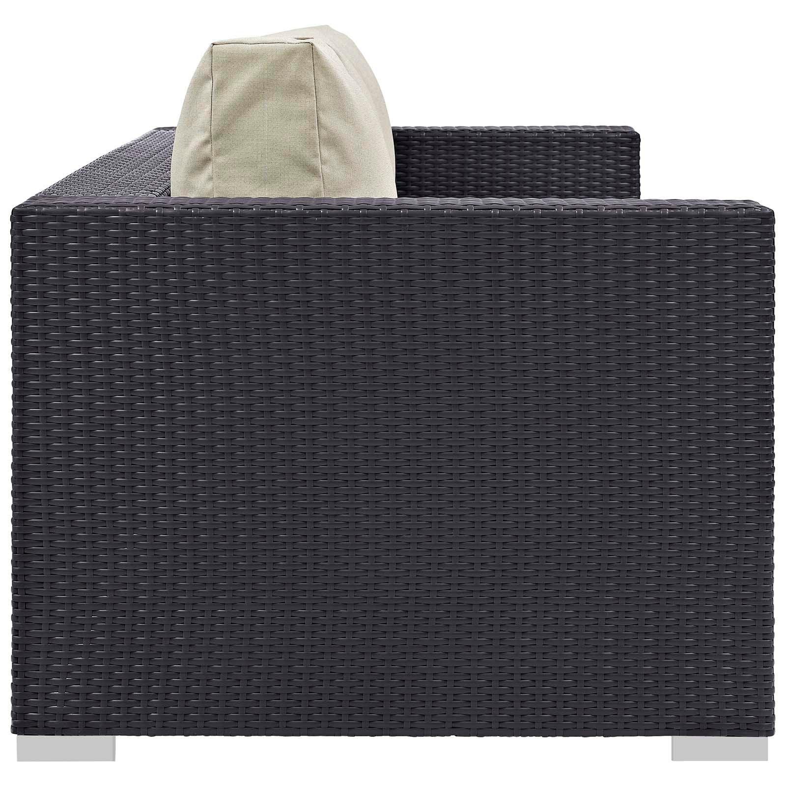 Modway Convene 3 Piece Set Outdoor Patio with Fire Pit FredCo