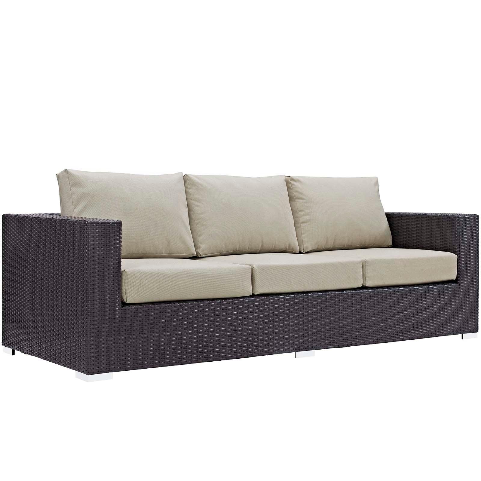Modway Convene 3 Piece Set Outdoor Patio with Fire Pit FredCo