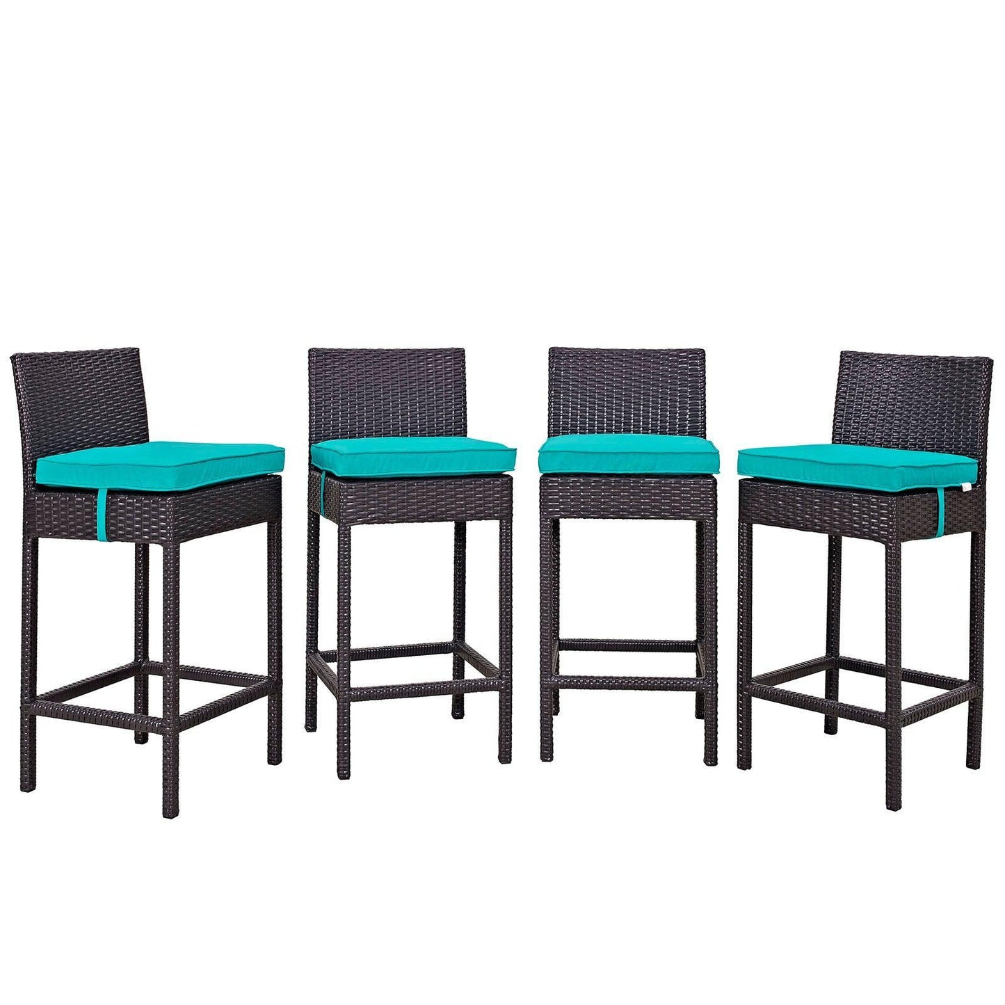 Modway Convene 4 Piece Outdoor Patio Pub Set FredCo
