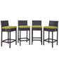 Modway Convene 4 Piece Outdoor Patio Pub Set FredCo