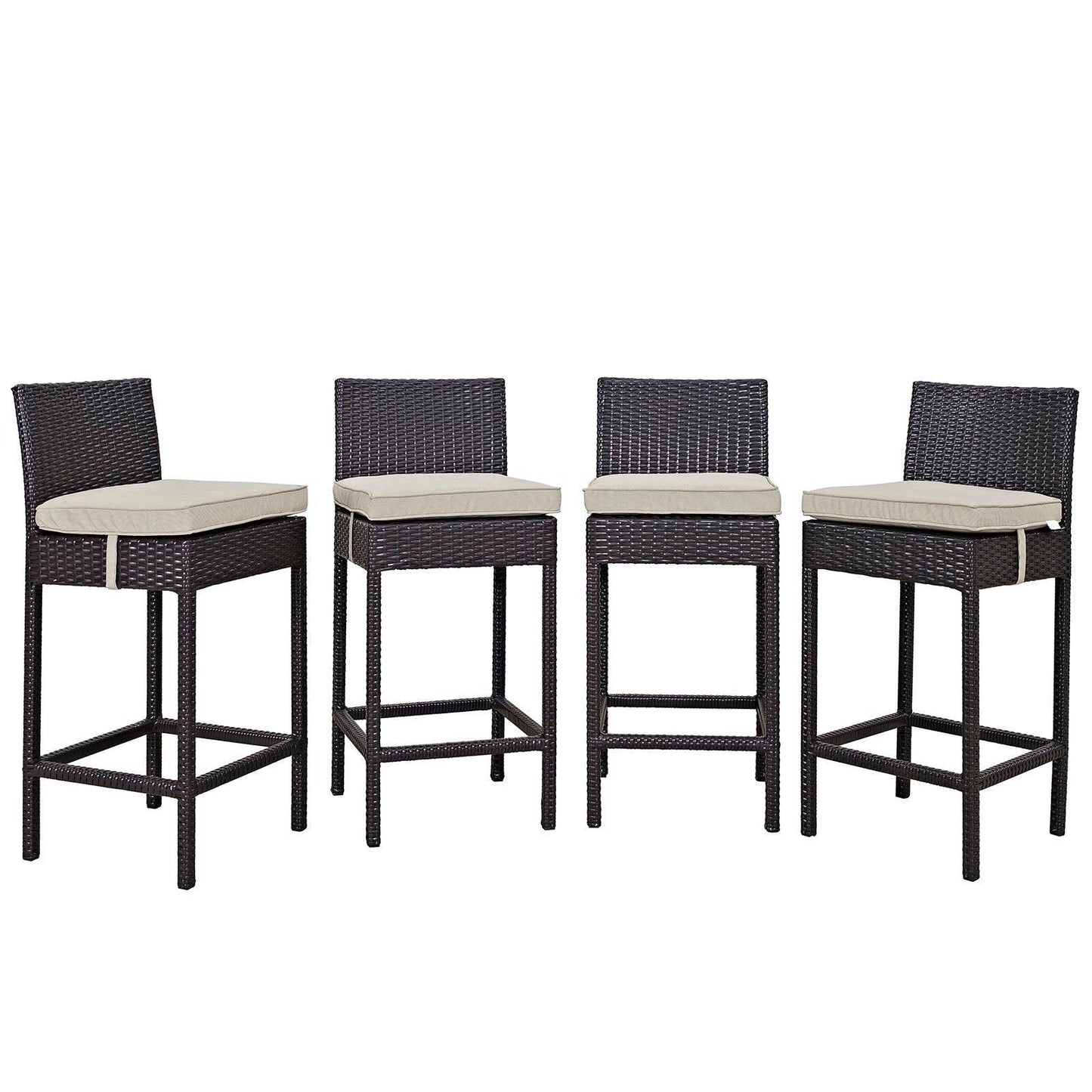 Modway Convene 4 Piece Outdoor Patio Pub Set FredCo
