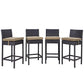 Modway Convene 4 Piece Outdoor Patio Pub Set FredCo