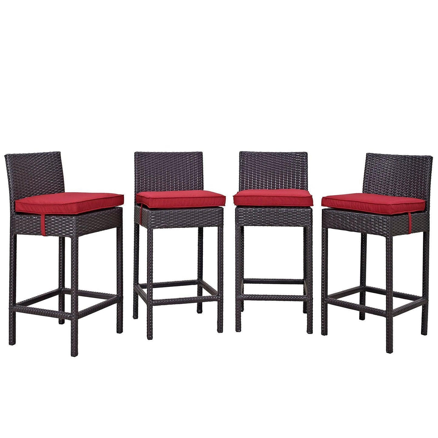 Modway Convene 4 Piece Outdoor Patio Pub Set FredCo