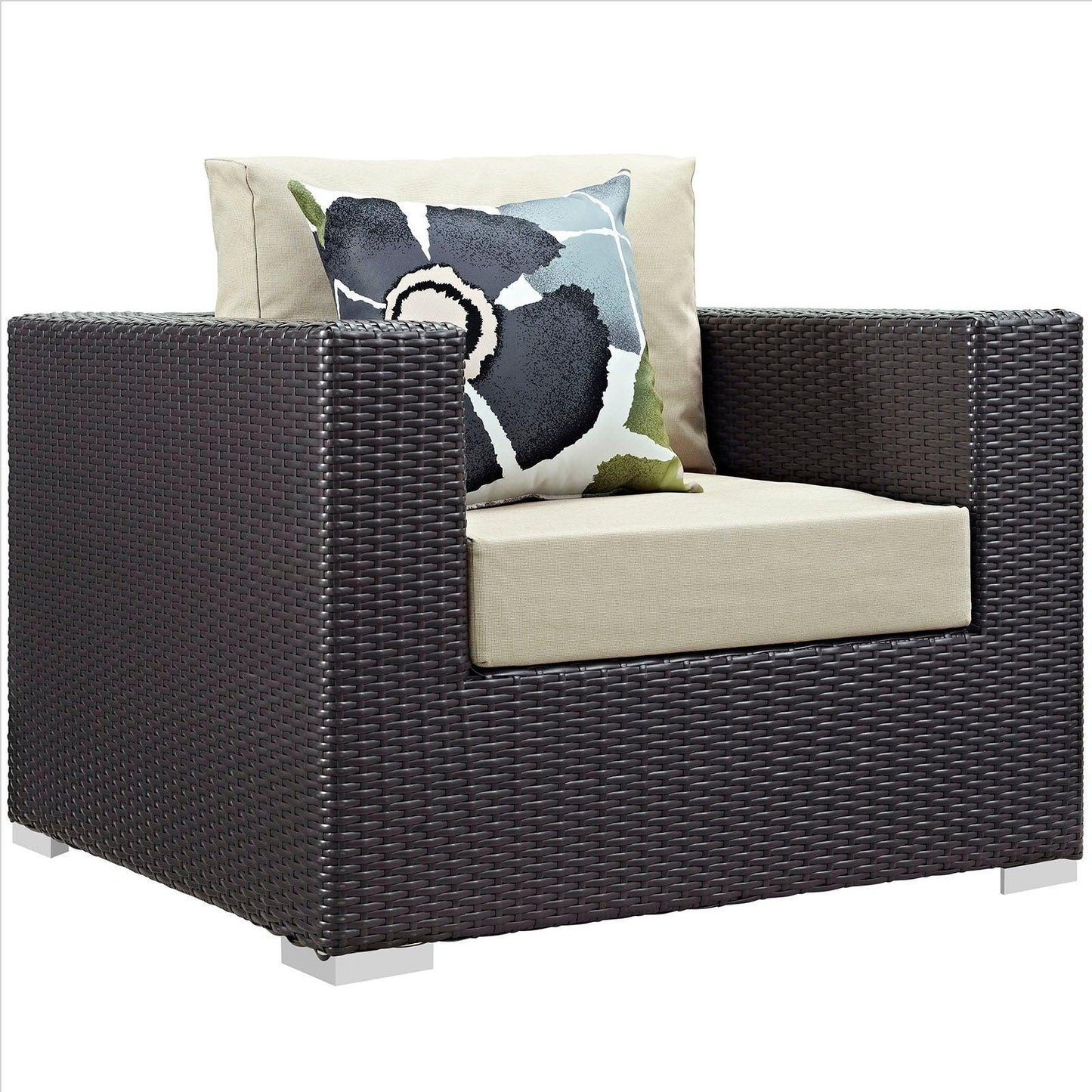 Modway Convene 4 Piece Outdoor Patio Sectional Set, EEI-2367 FredCo