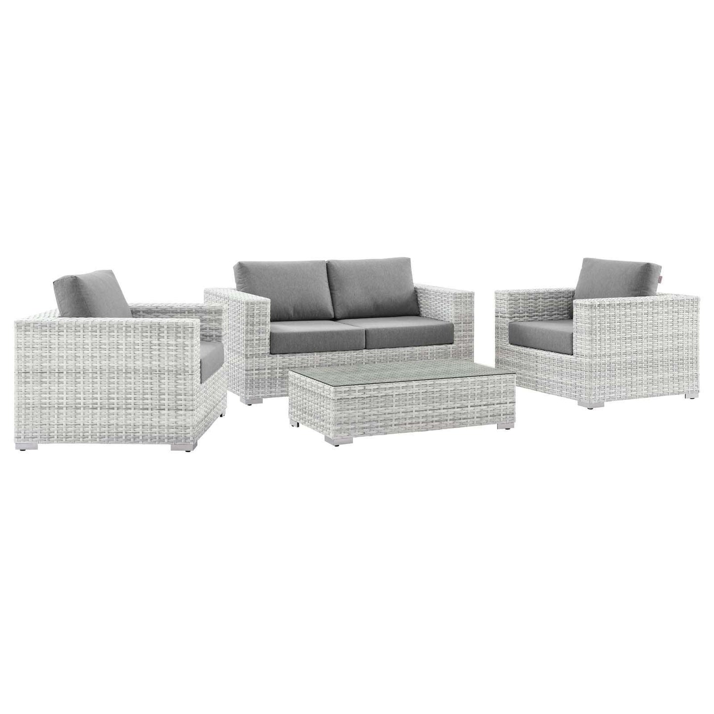 Modway Convene 4-Piece Outdoor Patio Set FredCo