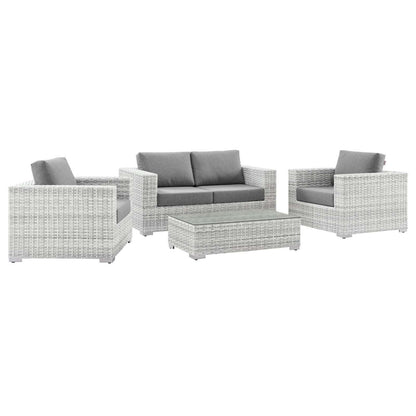 Modway Convene 4-Piece Outdoor Patio Set FredCo