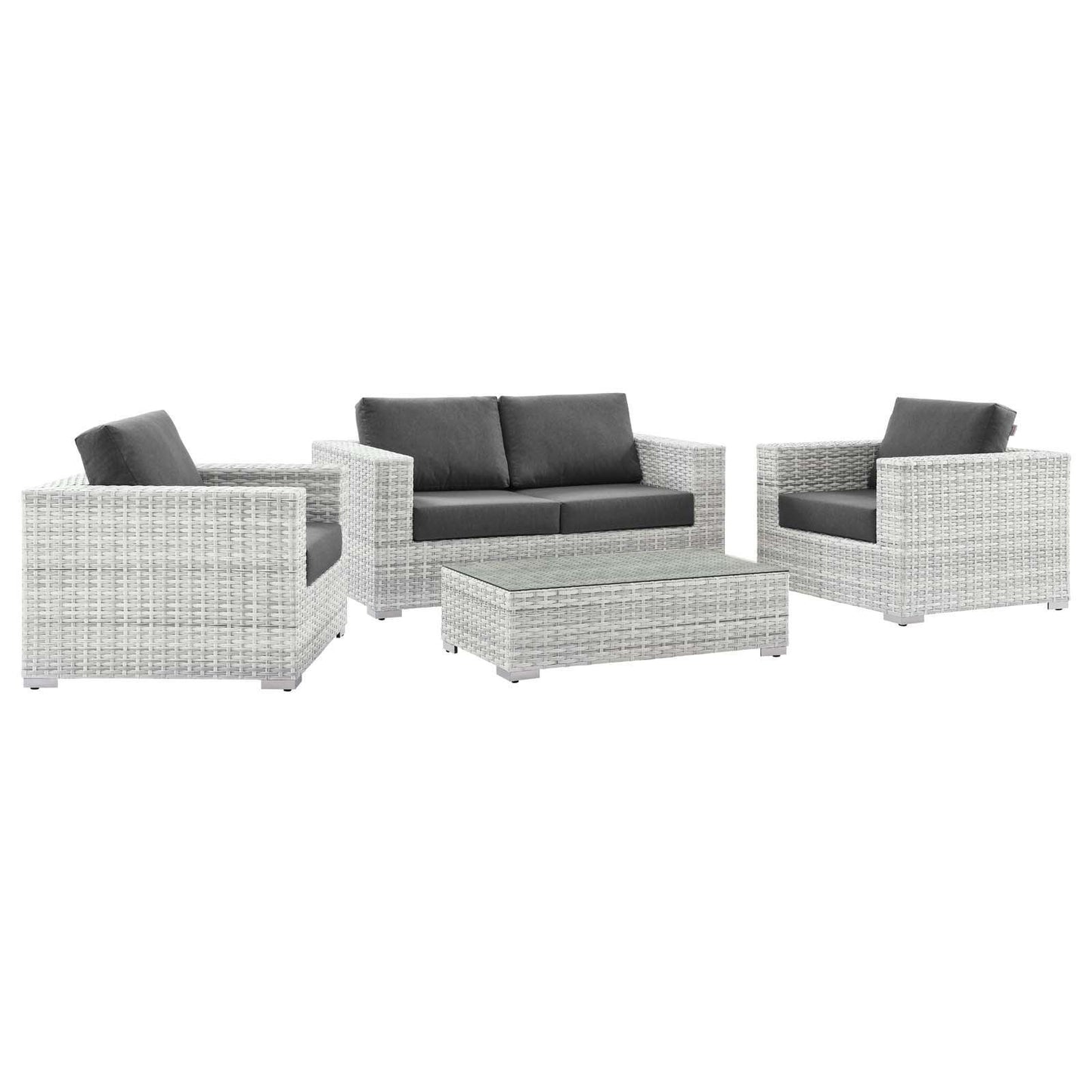 Modway Convene 4-Piece Outdoor Patio Set FredCo