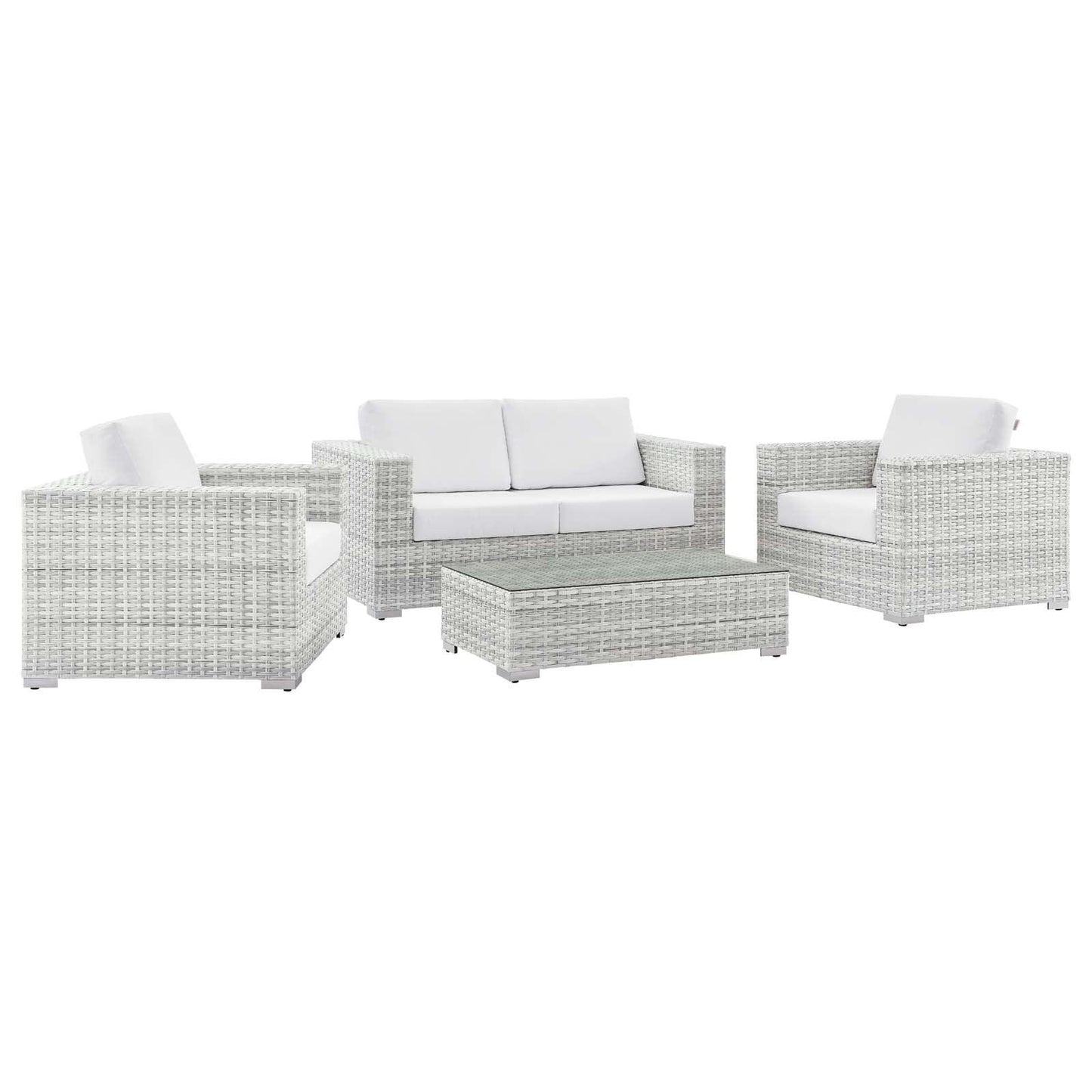 Modway Convene 4-Piece Outdoor Patio Set FredCo
