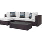 Modway Convene 5 Piece Outdoor Patio Sectional Set, EEI-2362 FredCo