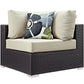 Modway Convene 6 Piece Outdoor Patio Sectional Set, EEI-2372 FredCo