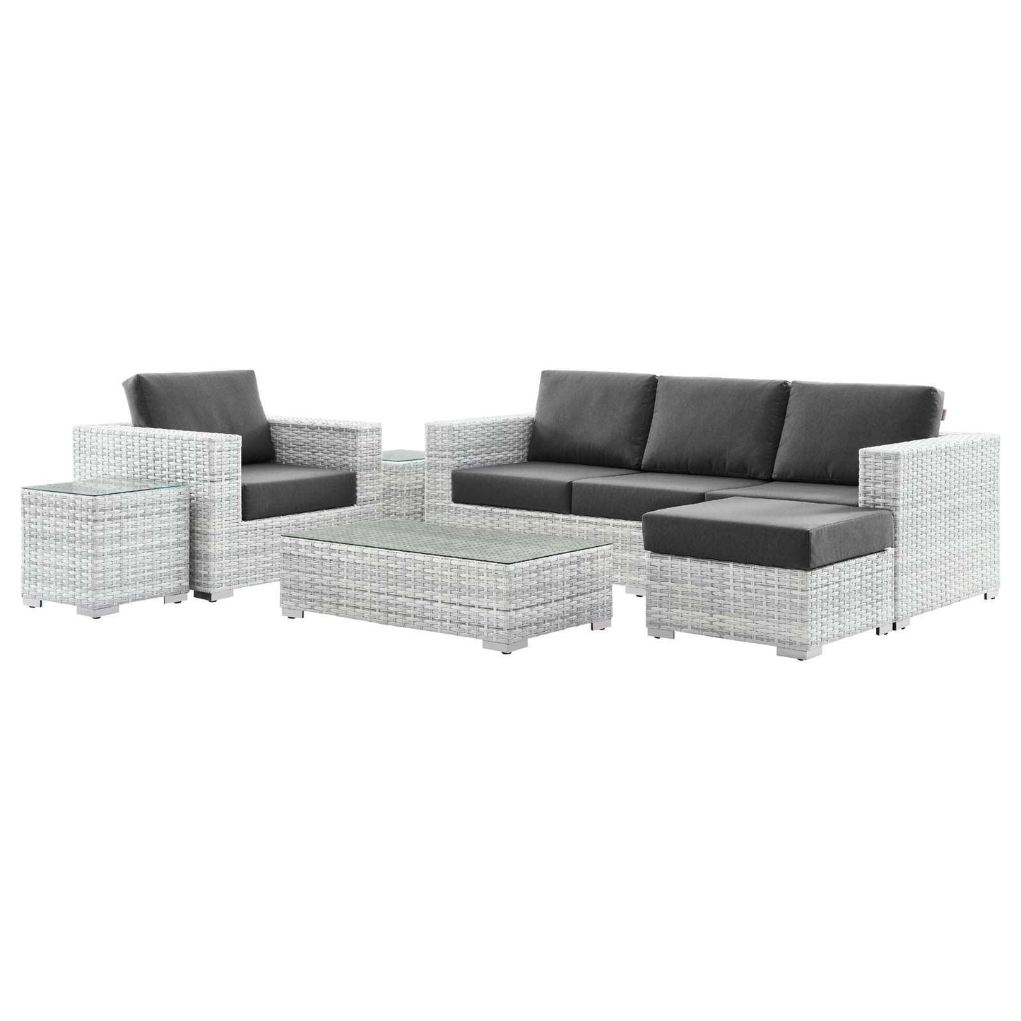Modway Convene 6-Piece Outdoor Patio Set FredCo