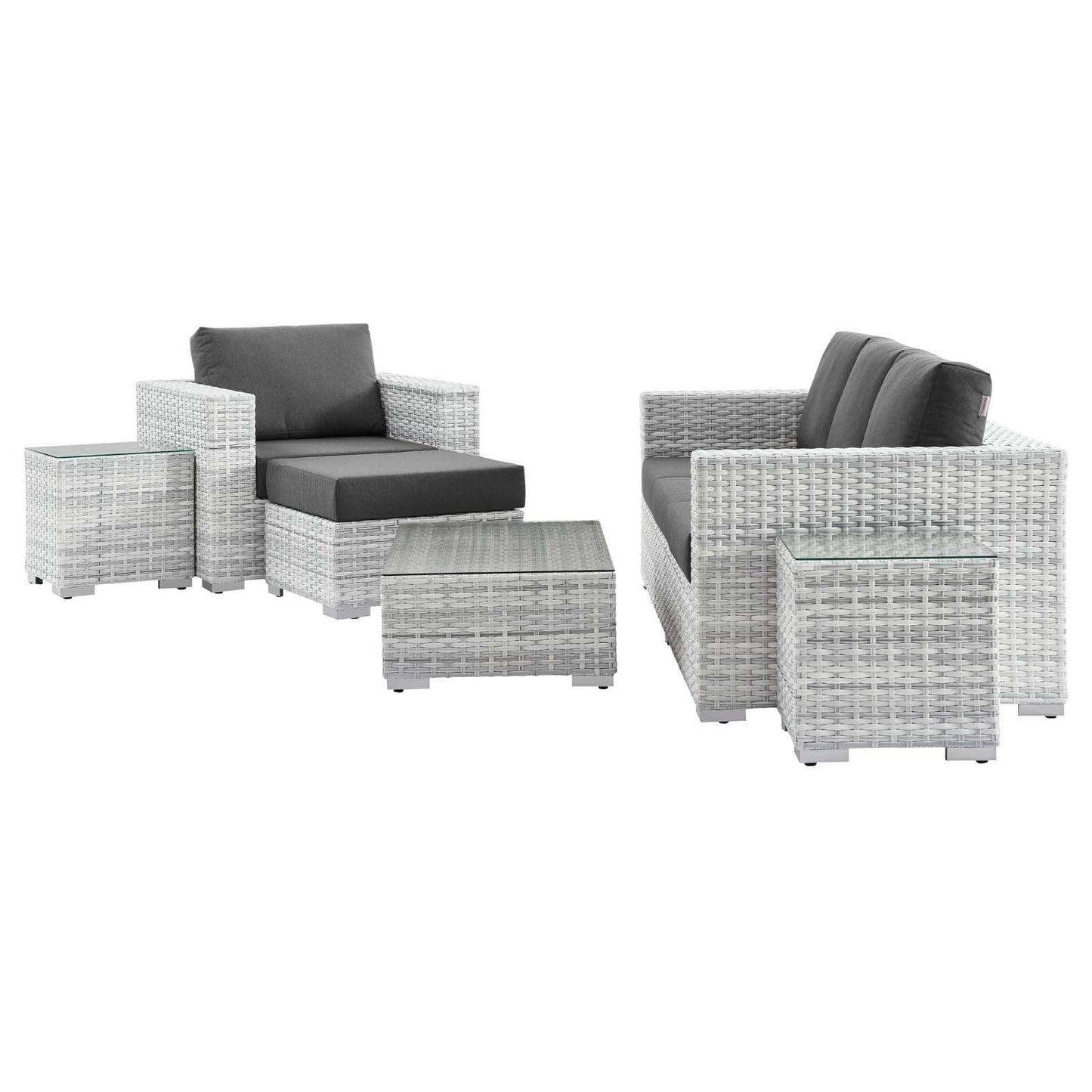 Modway Convene 6-Piece Outdoor Patio Set FredCo
