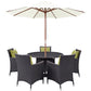 Modway Convene 7 Piece Outdoor Patio Dining Set FredCo
