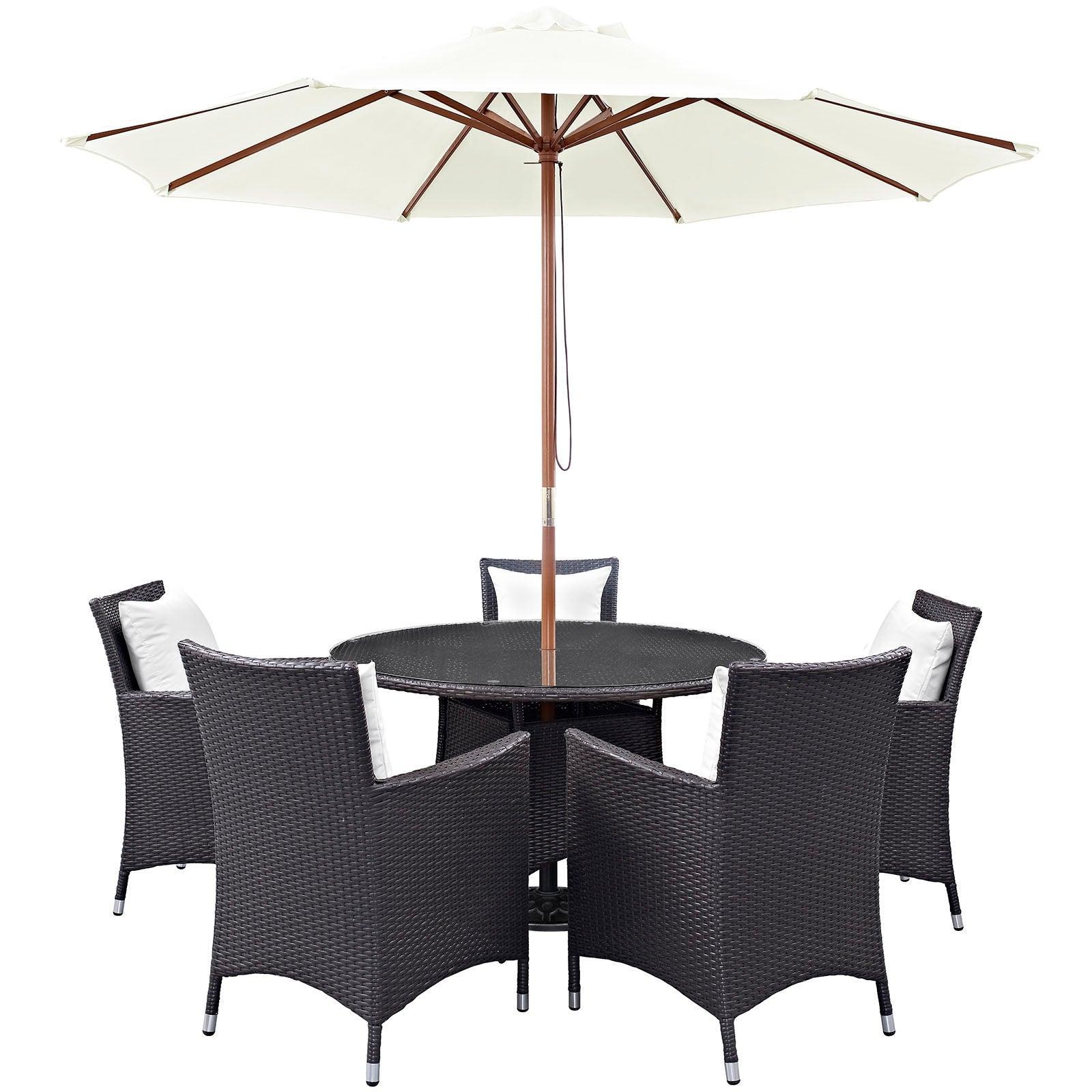 Modway Convene 7 Piece Outdoor Patio Dining Set FredCo