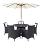 Modway Convene 7 Piece Outdoor Patio Dining Set FredCo