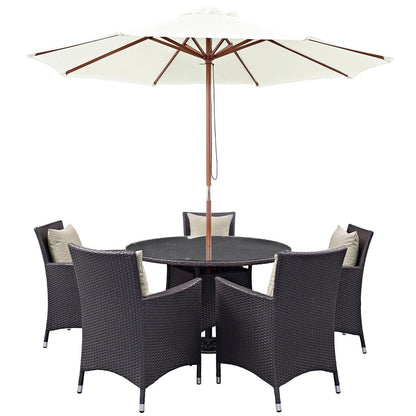 Modway Convene 7 Piece Outdoor Patio Dining Set FredCo