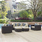 Modway Convene 7 Piece Outdoor Patio Sectional Set, EEI-2365 FredCo