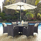 Modway Convene 8 Piece Outdoor Patio Dining Set FredCo