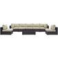 Modway Convene 8 Piece Outdoor Patio Sectional Set, EEI-2205 FredCo