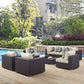 Modway Convene 8 Piece Outdoor Patio Sectional Set, EEI-2368 FredCo