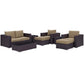 Modway Convene 8 Piece Outdoor Patio Sofa Set FredCo