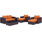 Modway Convene 8 Piece Outdoor Patio Sofa Set FredCo