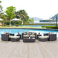 Modway Convene 8 Piece Outdoor Patio Sofa Set, EEI-2352 FredCo