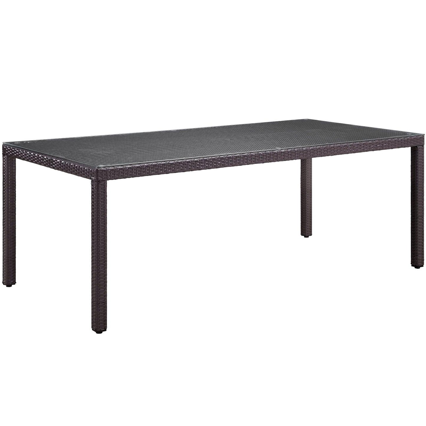 Modway Convene 82" Outdoor Patio Dining Table FredCo