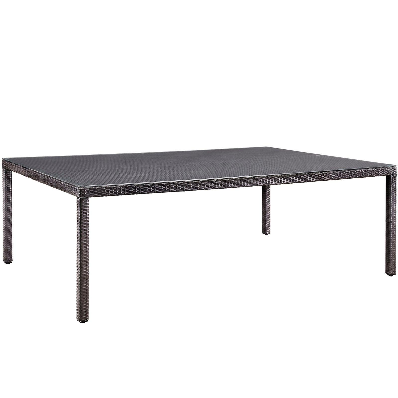 Modway Convene 90" Outdoor Patio Dining Table FredCo