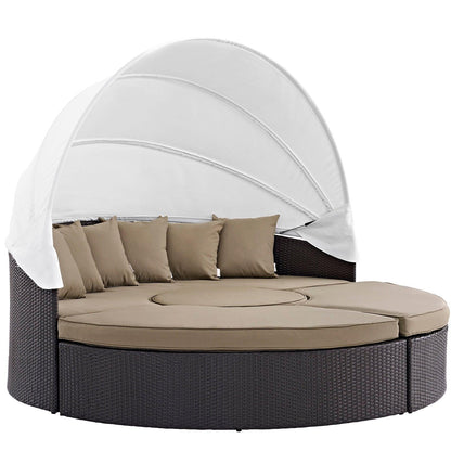 Modway Convene Canopy Outdoor Patio Daybed FredCo