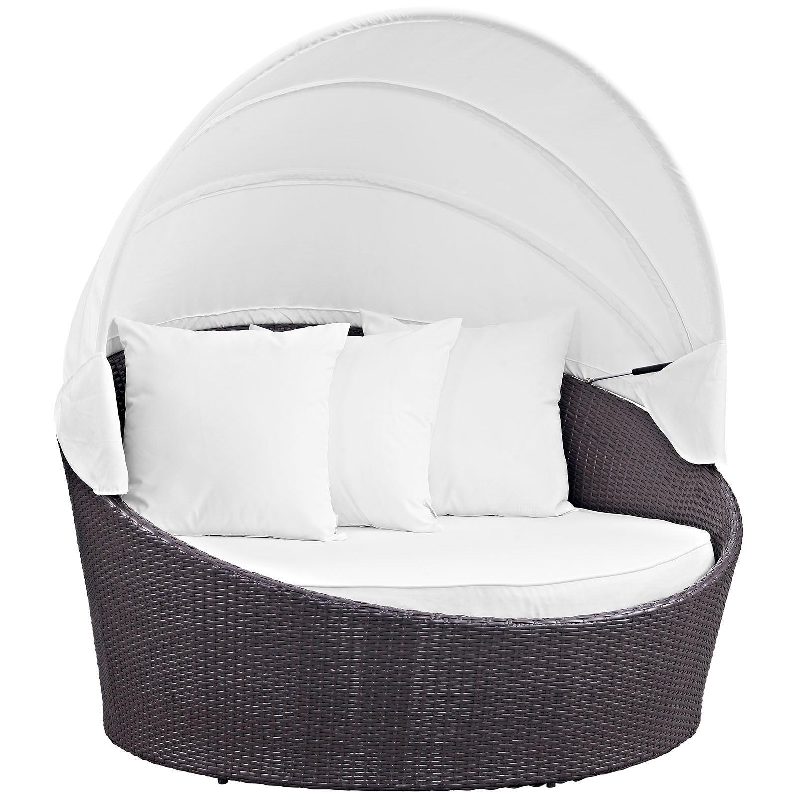 Modway Convene Canopy Outdoor Patio Daybed, EEI-2175 FredCo
