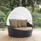 Modway Convene Canopy Outdoor Patio Daybed, EEI-2175 FredCo