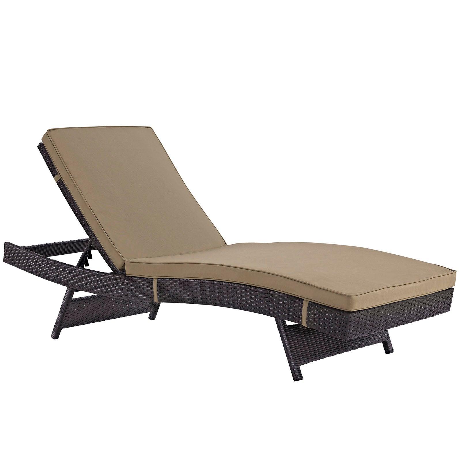 Modway Convene Chaise Outdoor Patio Set of 4 FredCo