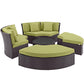 Modway Convene Circular Outdoor Patio Daybed Set FredCo