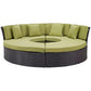 Modway Convene Circular Outdoor Patio Daybed Set FredCo