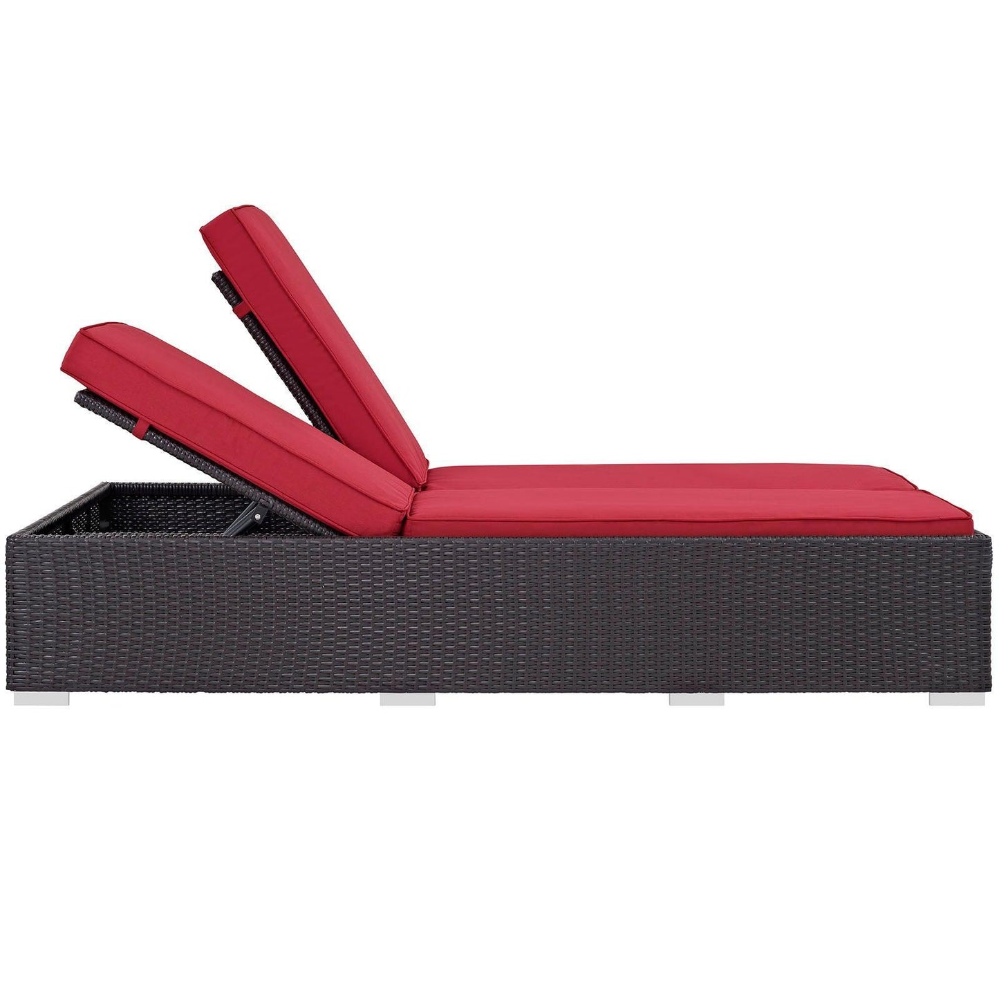 Modway Convene Double Outdoor Patio Chaise FredCo